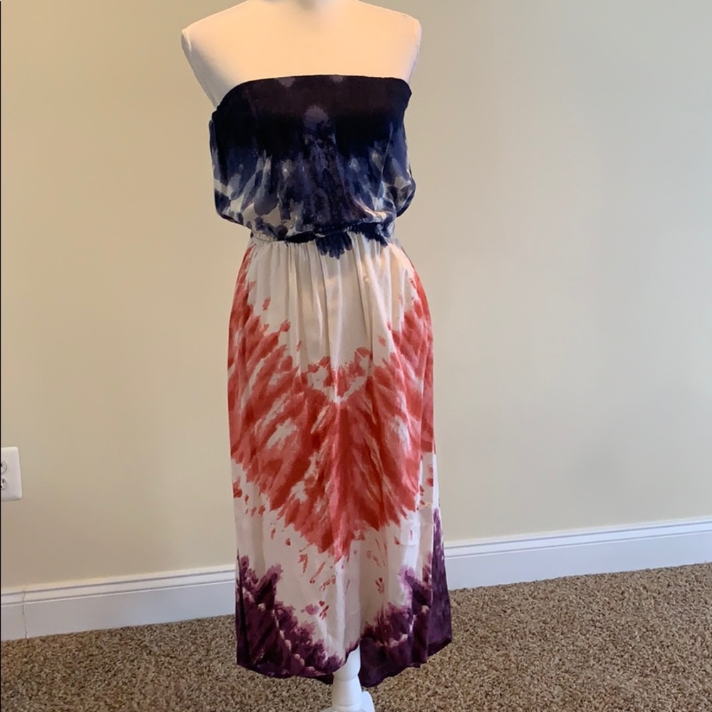 Tie-dye dress